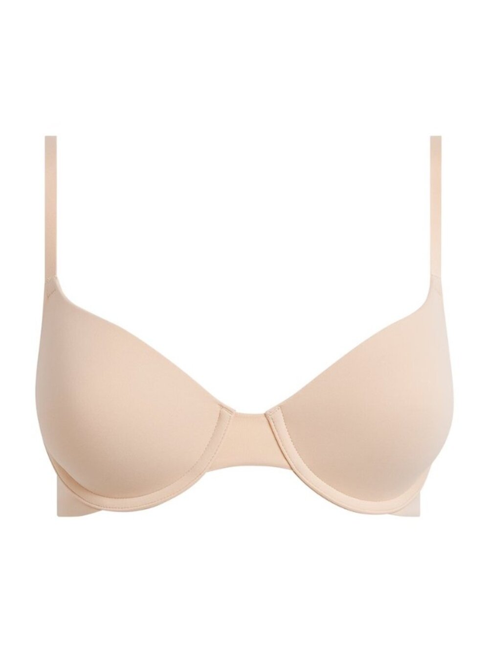NWT SKIMS FITS EVERYBODY T-SHIRT BRA SAND - 42C